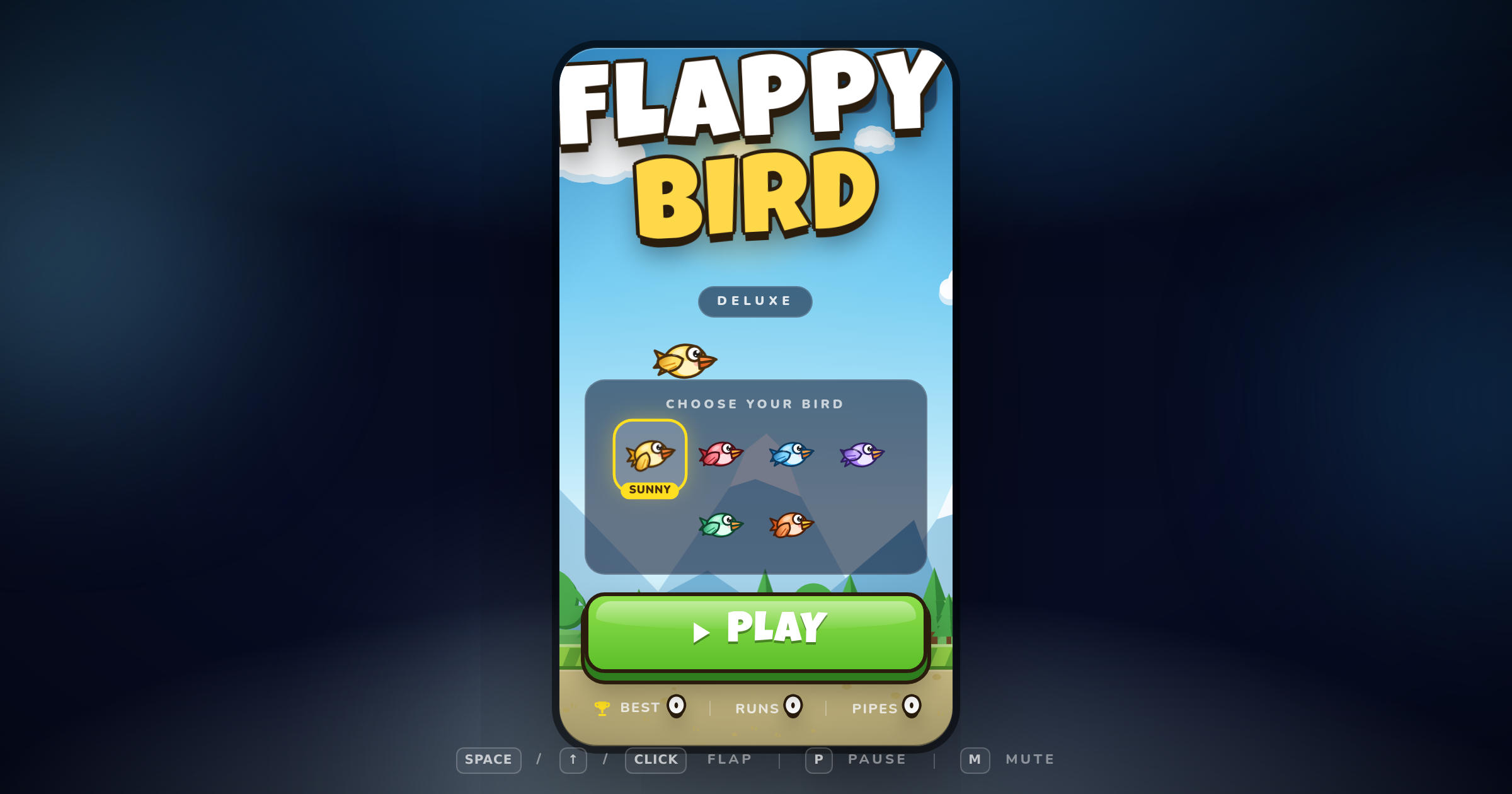 Flappy Bird Deluxe